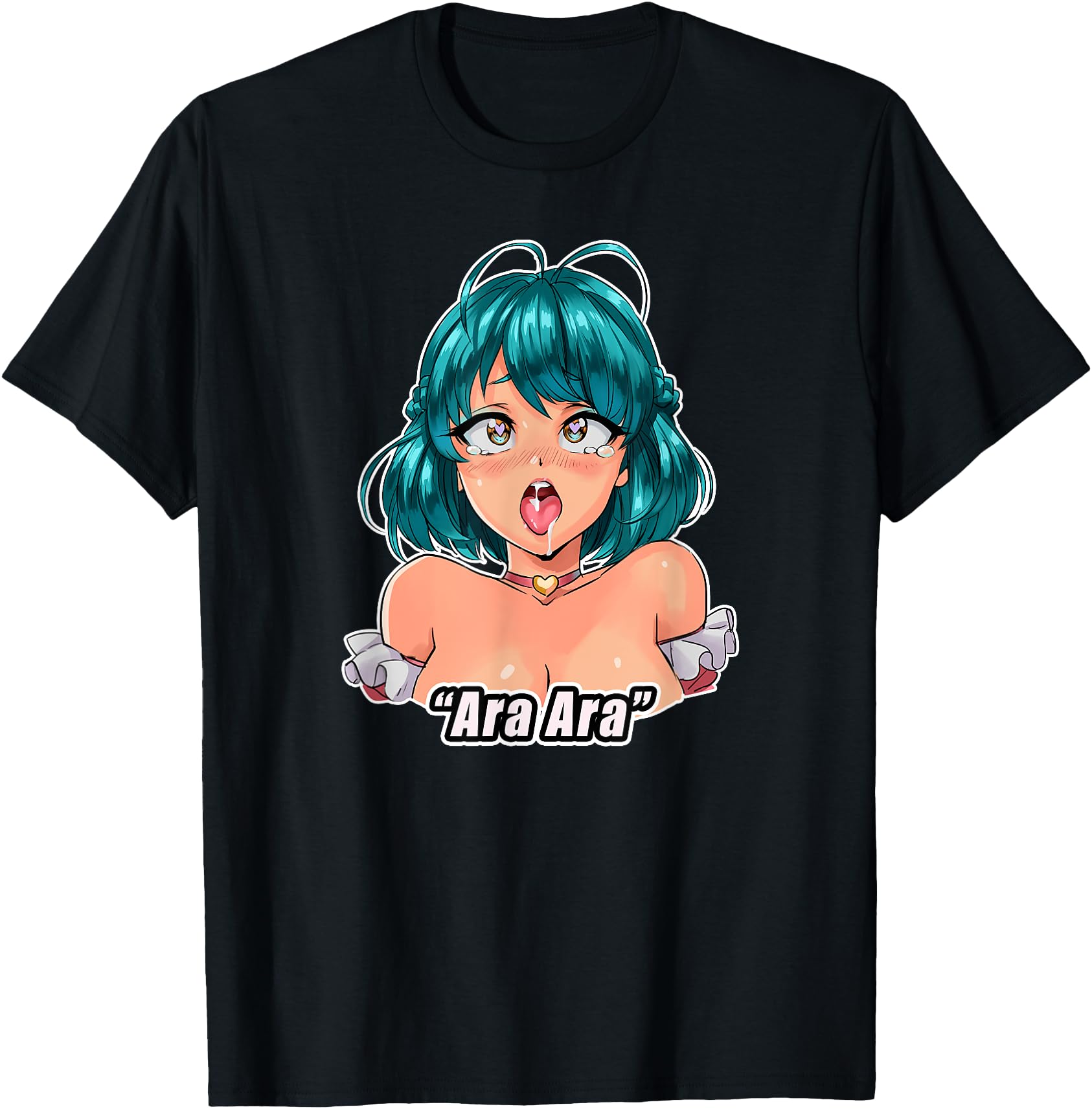 Ara Ara Hentai I Japan Anime Otaku Waifu T-Shirt - Graphic Print Unisex - T-Shirt, Sweatshirt, Hoodie