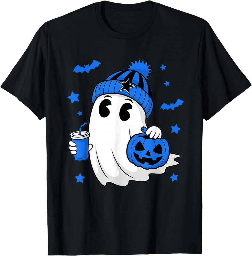 Authentic Dallas Ghost Ghost Halloween T-Shirt - Trendy Graphic Men Women - T-Shirt, Sweatshirt, Hoodie