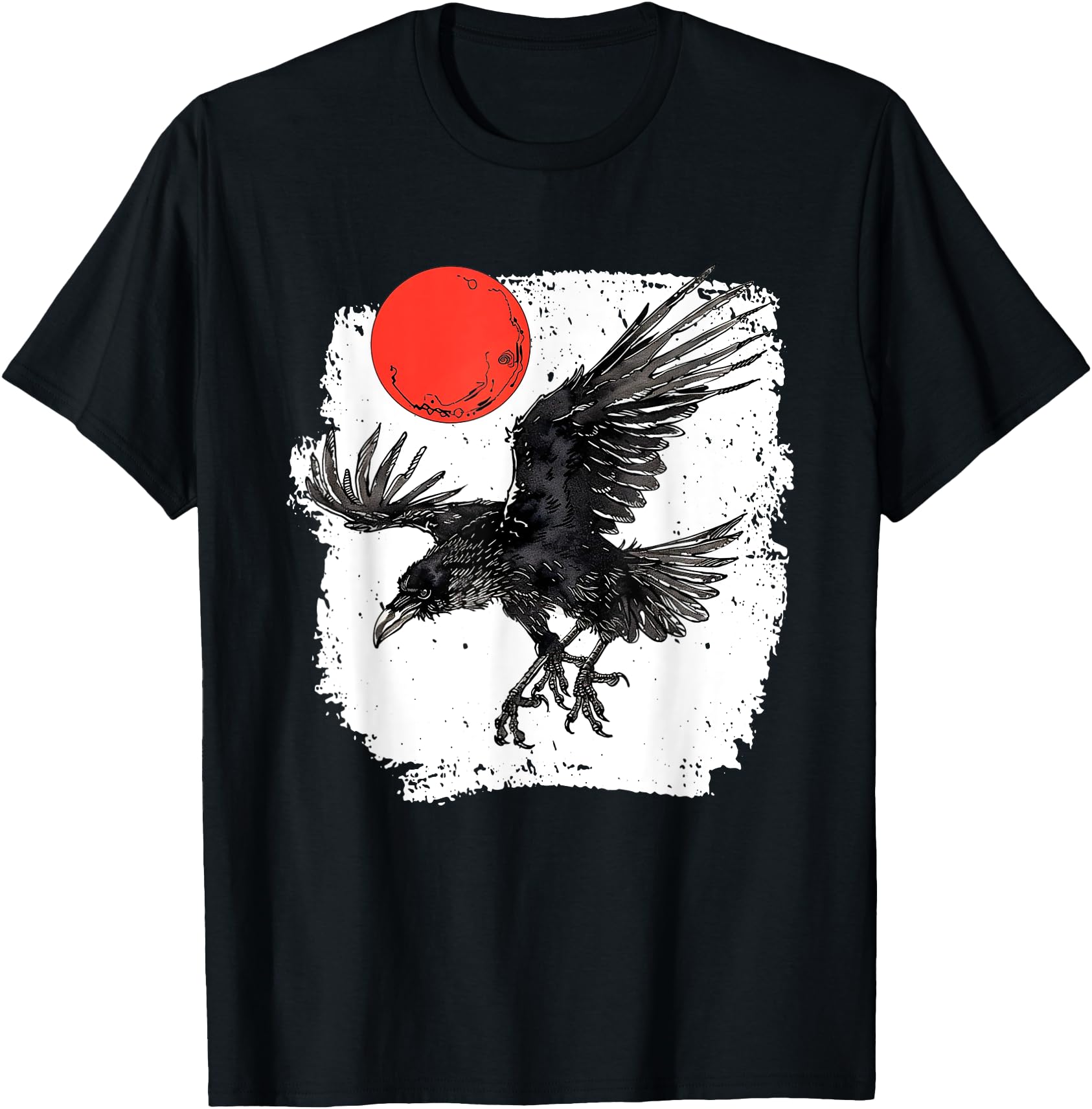Original Yatagarasu T Three Legged Crow T-Shirt - Graphic Print for Adults - T-Shirt, Sweatshirt, Hoodie