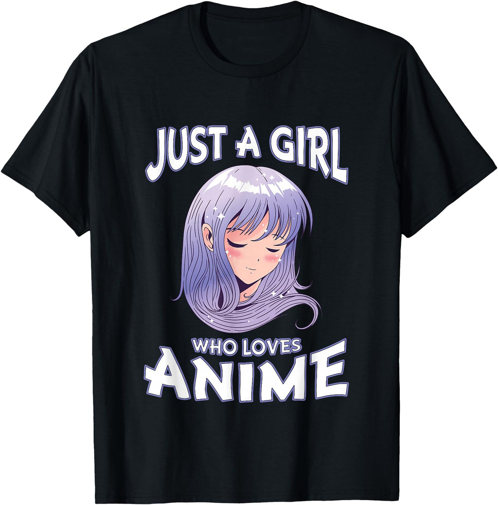 Handcrafted Just Who Loves Anime T-Shirt - Streetwear Style Men Women - T-Shirt, Sweatshirt, Hoodie