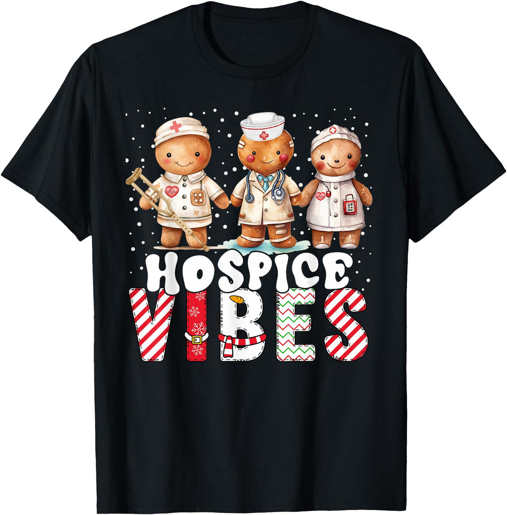 Authentic Hospice Vibes Nurse Sweatshirt - Aesthetic Graphic Unisex - T-Shirt, Sweatshirt, Hoodie