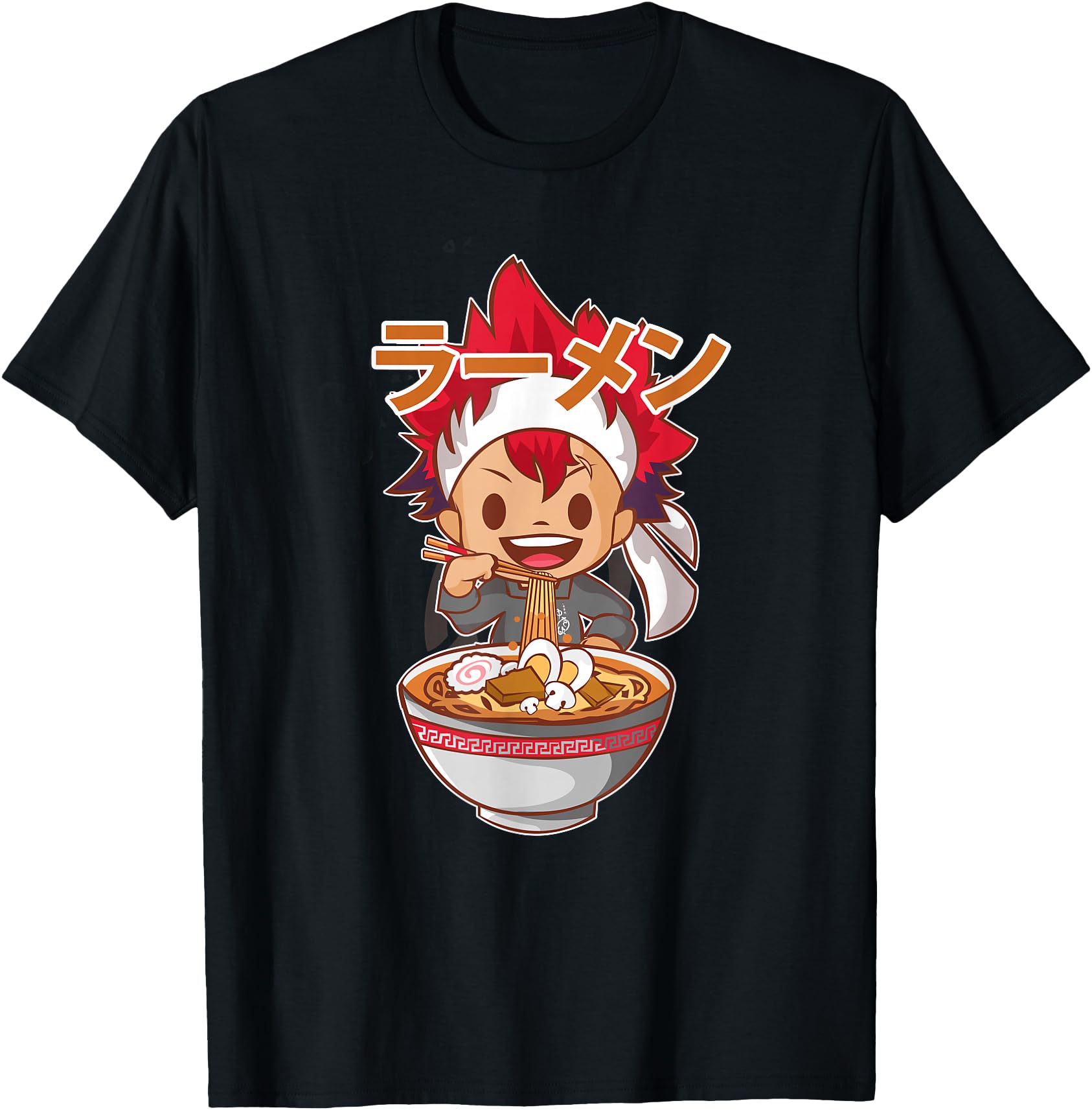 Authentic Ramen Food Wars Anime Rare T-Shirt - Trendy Graphic Men Women - T-Shirt, Sweatshirt, Hoodie