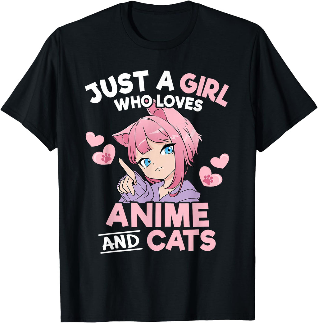 Authentic Just Who Loves Anime And Sweatshirt - Trendy Graphic Men Women - T-Shirt, Sweatshirt, Hoodie