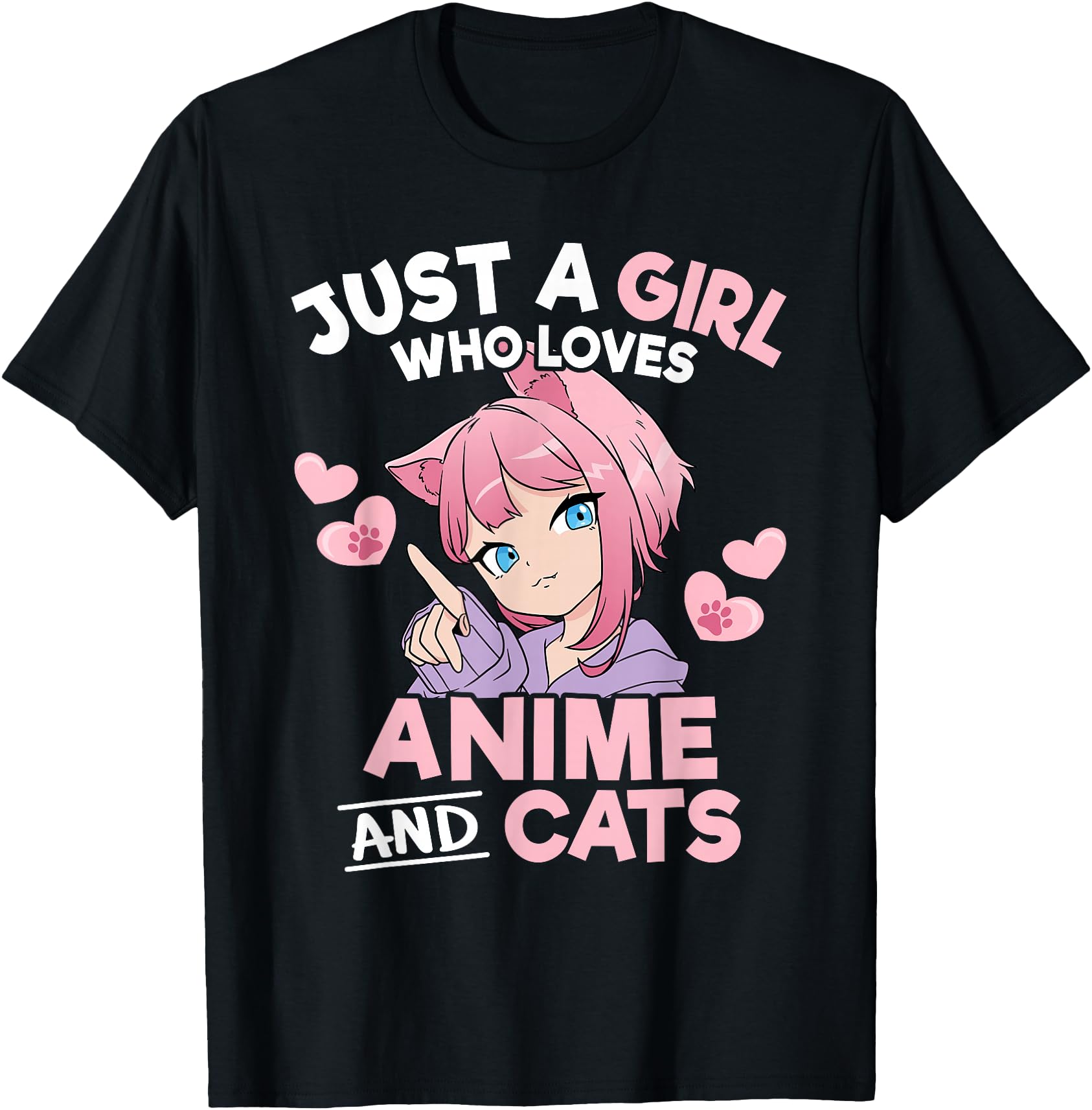 Authentic Just Who Loves Anime And Sweatshirt - Trendy Graphic Men Women - T-Shirt, Sweatshirt, Hoodie