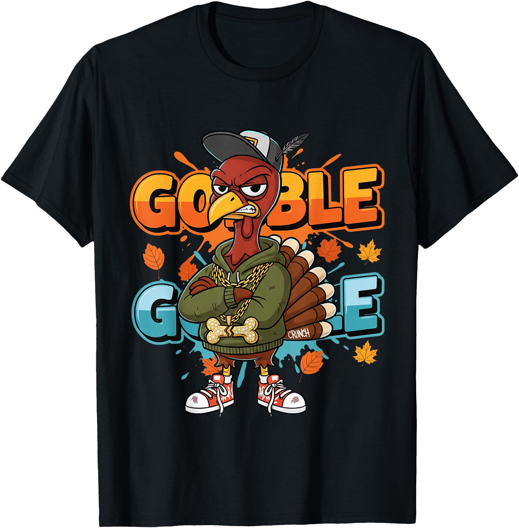 Original Thanksgiving Hip Hop Sweatshirt - Custom Art Print Men Women - T-Shirt, Sweatshirt, Hoodie