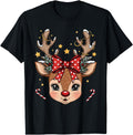 Original Reindeer Rudolph Merry Holiday Hoodie - Minimalist Print Unisex - T-Shirt, Sweatshirt, Hoodie