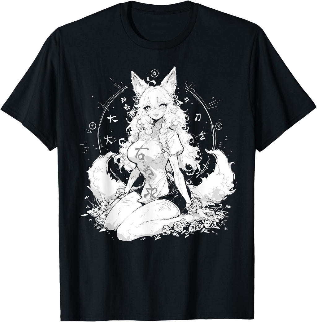 Handcrafted Goth Grunge Demon Anime Hoodie - Aesthetic Graphic Unisex - T-Shirt, Sweatshirt, Hoodie