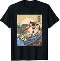 Monster Cat And Dinosaur Fight Sweatshirt - Custom Art Print for Adults - T-Shirt, Sweatshirt, Hoodie