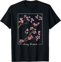 Authentic Japanese Cherry Blossom T-Shirt - Custom Art Print for Adults - T-Shirt, Sweatshirt, Hoodie