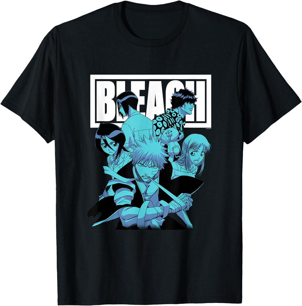 Exclusive Bleach Characters Block T-Shirt - Minimalist Print Men Women - T-Shirt, Sweatshirt, Hoodie