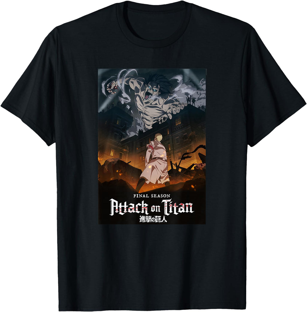 Authentic Attack Titan Season 4 Key T-Shirt - Fun Novelty Design Men Women - T-Shirt, Sweatshirt, Hoodie