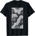 Handcrafted Abstract Pattern Spiral T-Shirt - Graphic Print for Adults - T-Shirt, Sweatshirt, Hoodie