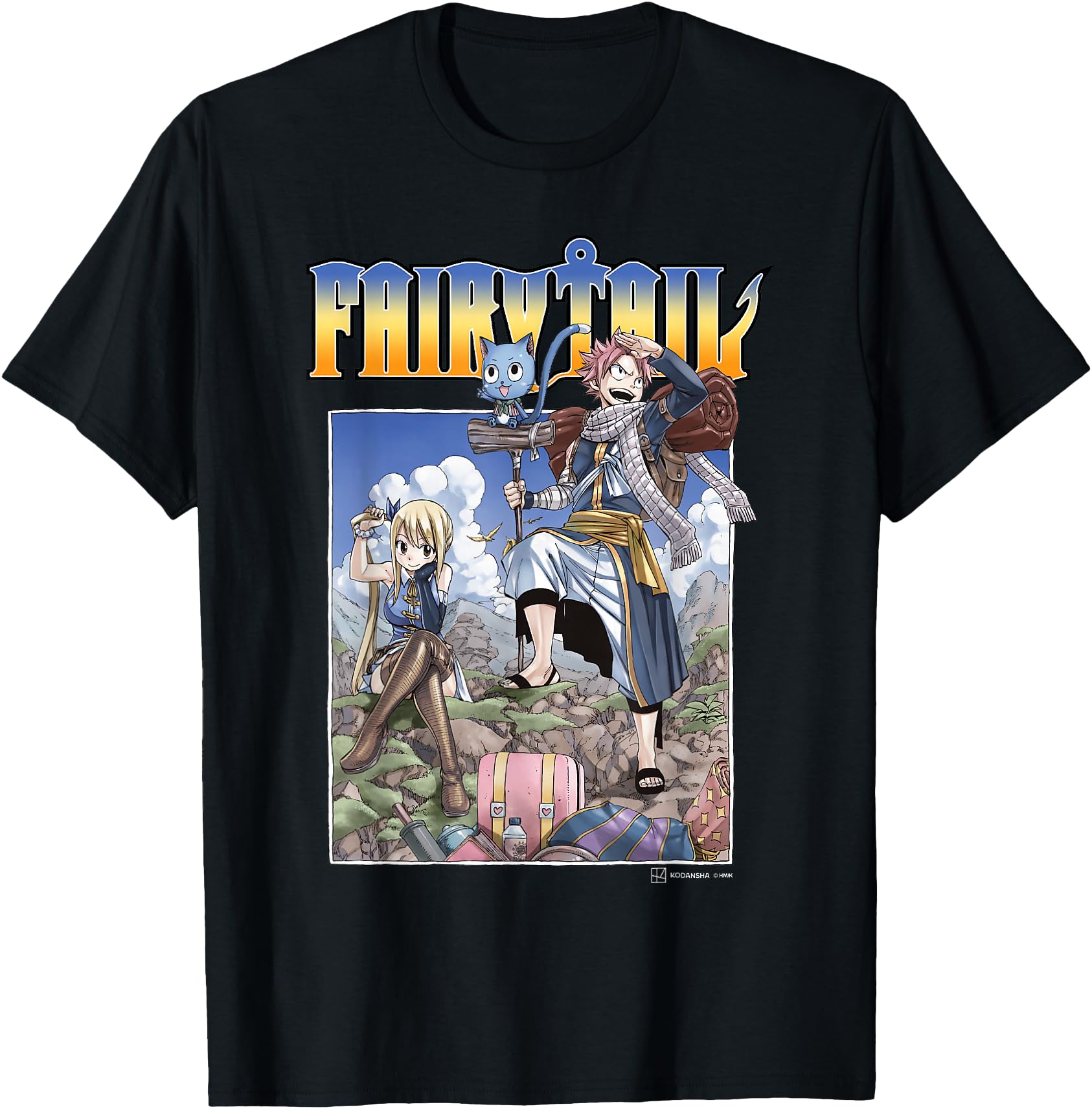 Fairy Tail Natsu Dragneel And Lucy Sweatshirt - Unique Graphic Unisex - T-Shirt, Sweatshirt, Hoodie