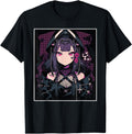 Exclusive Anime Gothic Waifu Japanese Hoodie - Novelty Apparel for Adults - T-Shirt, Sweatshirt, Hoodie