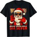 Authentic Six Seven 6 7 Meme Santa Teen Hoodie - Graphic Print Men Women - T-Shirt, Sweatshirt, Hoodie