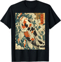 Japanese Fish Koi Carp Great Wave Art T-Shirt - Streetwear Style Men Women - T-Shirt, Sweatshirt, Hoodie