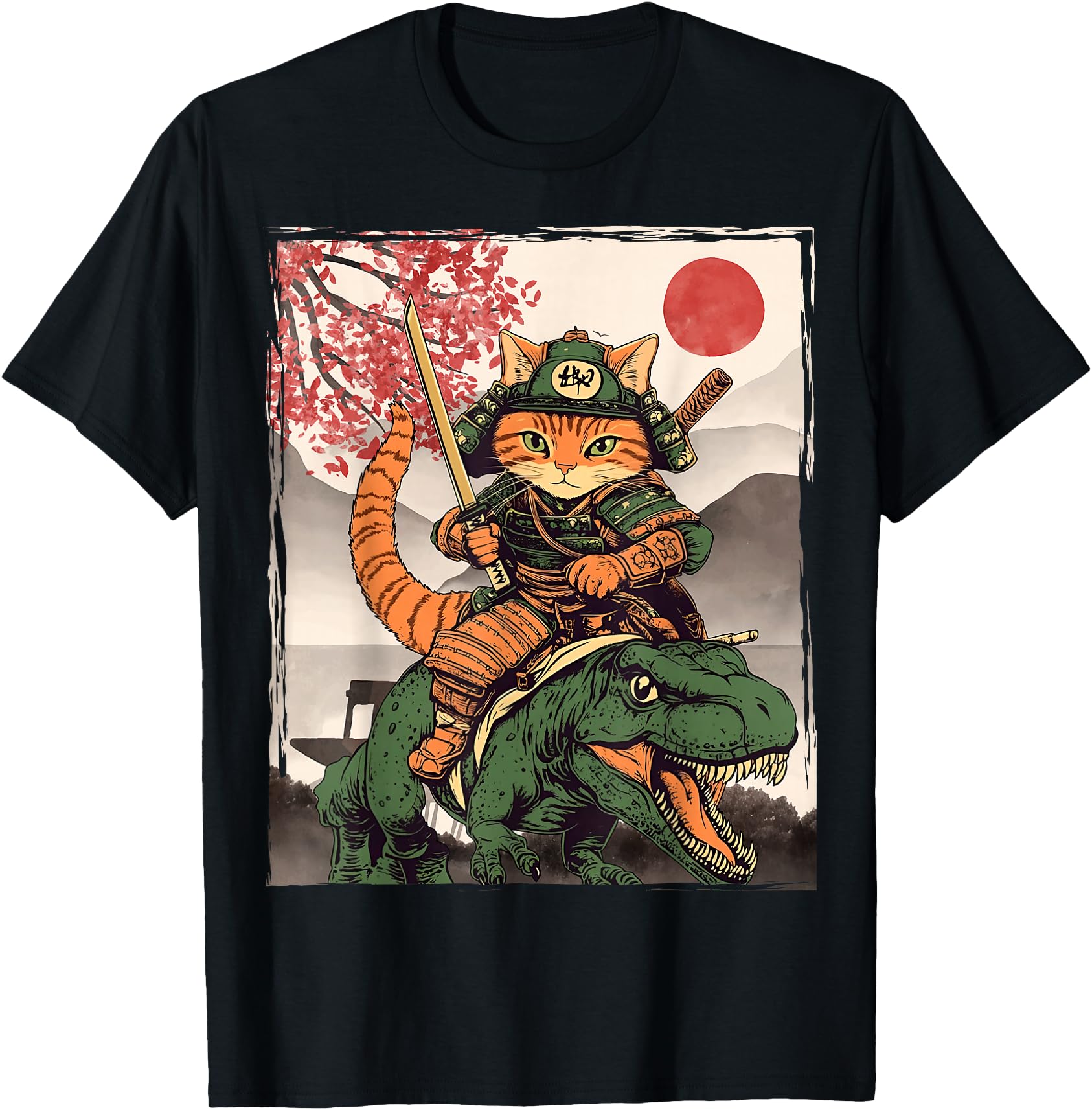 Handcrafted Japanese Ninja Art And Sweatshirt - Novelty Apparel Unisex - T-Shirt, Sweatshirt, Hoodie