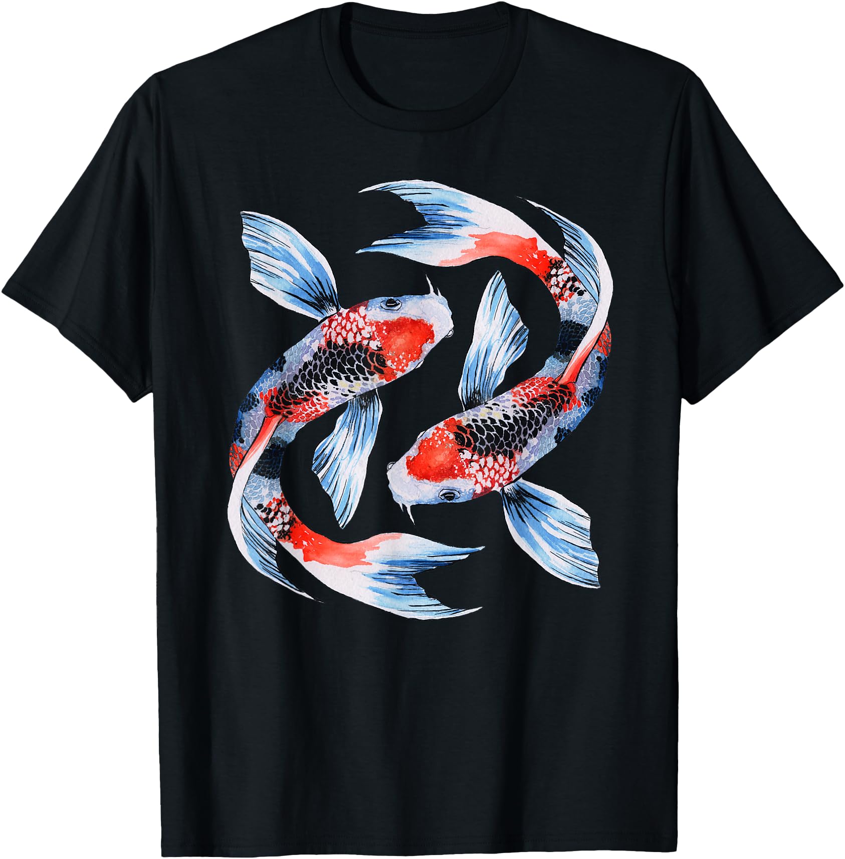 Handcrafted Japanese Koi Carp Sweatshirt - Aesthetic Graphic Unisex - T-Shirt, Sweatshirt, Hoodie