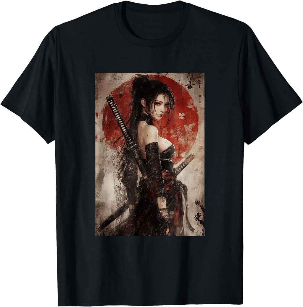 Exclusive Sexy Anime Japanese Samurai Sweatshirt - Graphic Print Unisex - T-Shirt, Sweatshirt, Hoodie