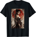 Sexy Anime Japanese Samurai Warrior Sweatshirt - Aesthetic Graphic Unisex - T-Shirt, Sweatshirt, Hoodie