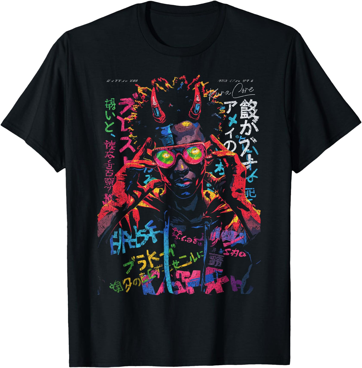 Original Japanese Streetwear Afro Sweatshirt - Fun Novelty Design Unisex - T-Shirt, Sweatshirt, Hoodie