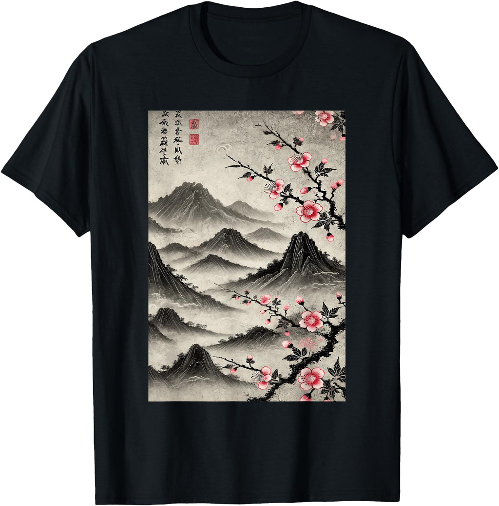 Handcrafted Japanese Graphical Art T-Shirt - Novelty Apparel Men Women - T-Shirt, Sweatshirt, Hoodie