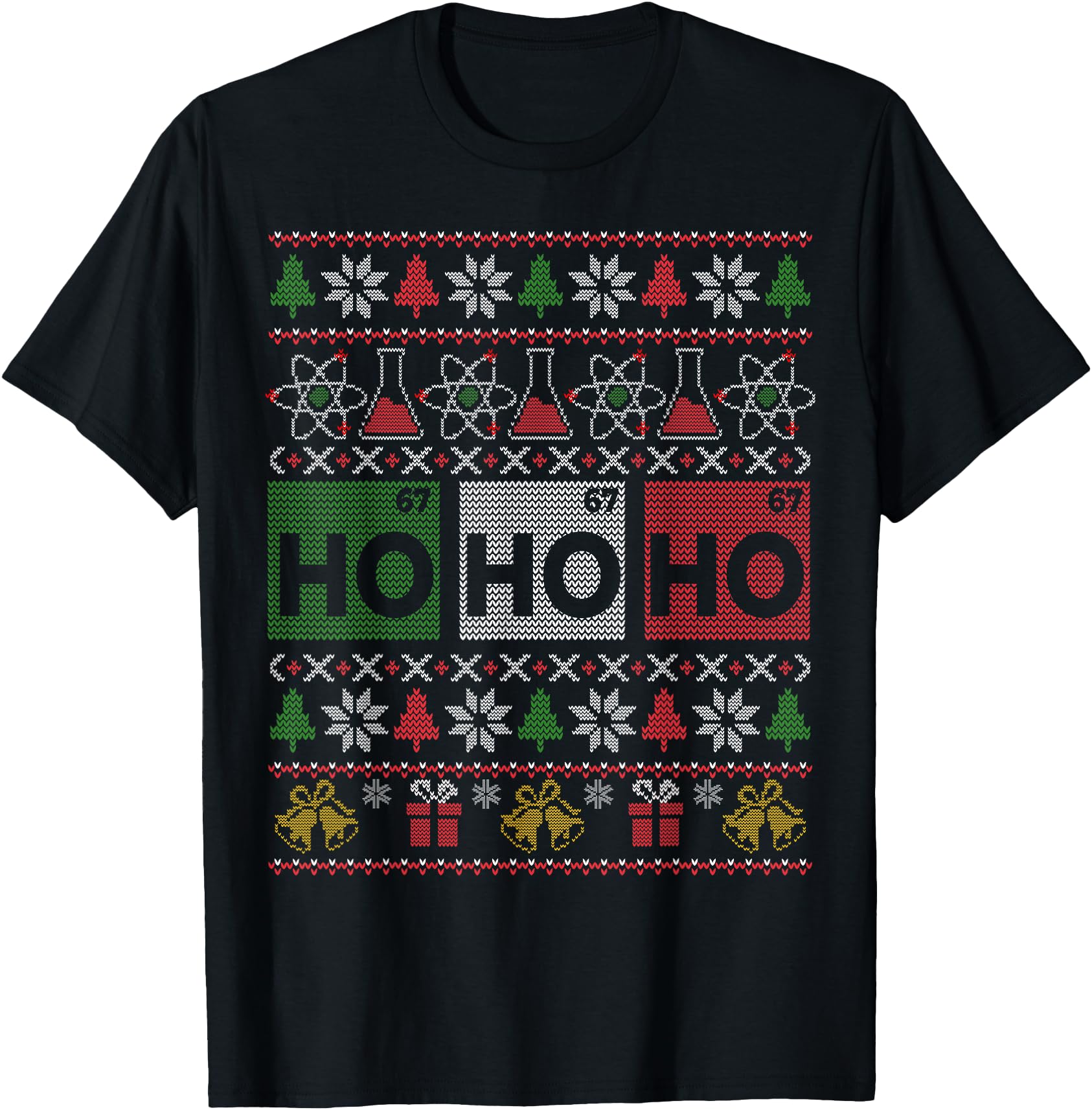Authentic Ho Ho Ho Holmium Sweatshirt - Custom Art Print Men Women - T-Shirt, Sweatshirt, Hoodie