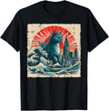 Exclusive Japanese Cat Monster Great Hoodie - Trendy Graphic Men Women - T-Shirt, Sweatshirt, Hoodie