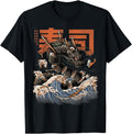 Authentic Great Sushi Dragon Japanese T-Shirt - Unique Graphic Men Women - T-Shirt, Sweatshirt, Hoodie