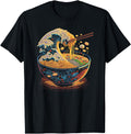 Handcrafted Japanese Kanagawa Wave Hoodie - Streetwear Style for Adults - T-Shirt, Sweatshirt, Hoodie