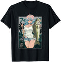Handcrafted Sexy Anime Japanese Fisherman Hoodie - Graphic Print Men Women - T-Shirt, Sweatshirt, Hoodie