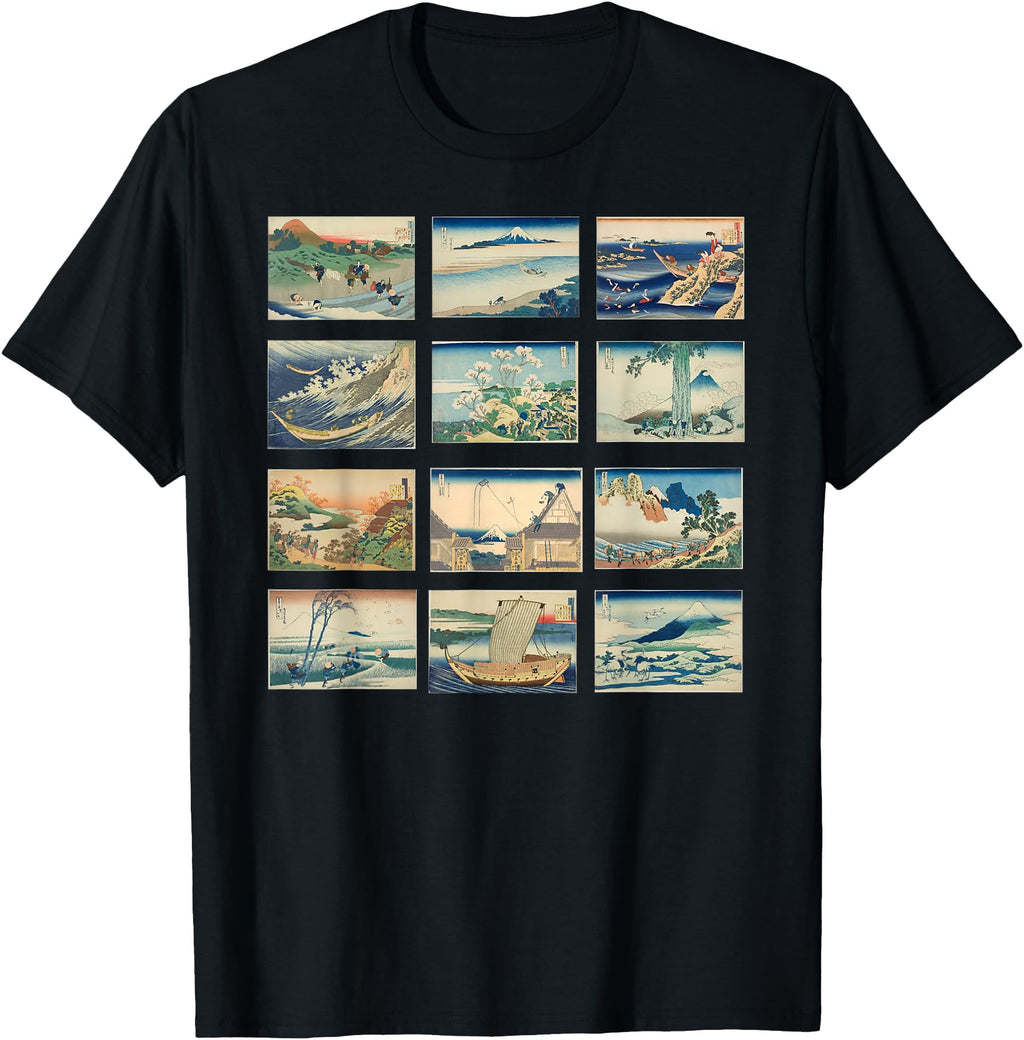Hokusai Famous Japanese Art Stylish Sweatshirt - Streetwear Style Men Women - T-Shirt, Sweatshirt, Hoodie