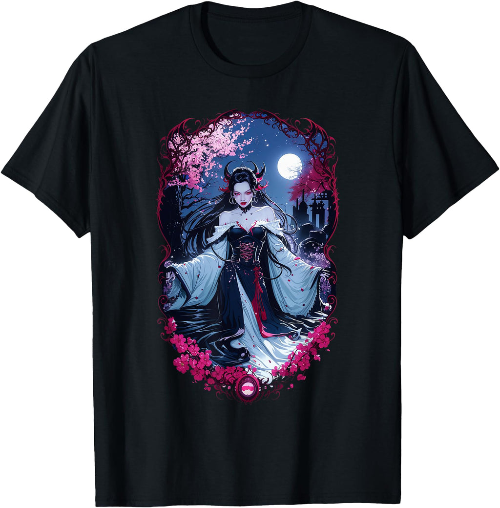 Original Anime Gothic Waifu Japanese Hoodie - Casual Everyday Wear Unisex - T-Shirt, Sweatshirt, Hoodie