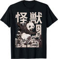 Handcrafted Kaiju Panda Japanese T-Shirt - Casual Everyday Wear Unisex - T-Shirt, Sweatshirt, Hoodie