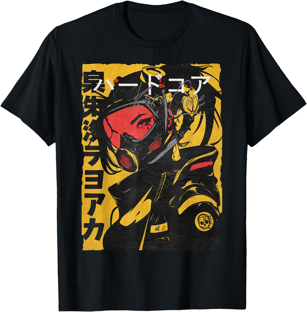 Japan Streetwear Cyberpunk Y2K Sweatshirt - Minimalist Print Men Women - T-Shirt, Sweatshirt, Hoodie