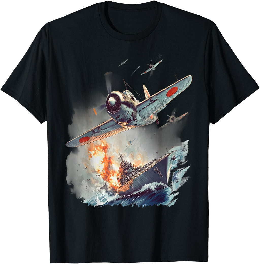 Ww2 Battleship Japanese Sweatshirt - Casual Everyday Wear Men Women - T-Shirt, Sweatshirt, Hoodie