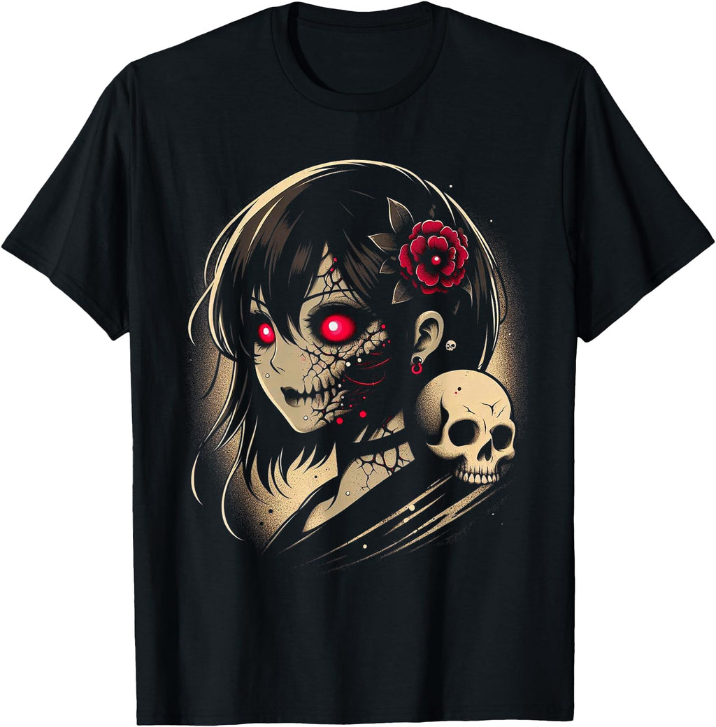 Exclusive Horror Anime Manga T-Shirt - Casual Everyday Wear for Adults - T-Shirt, Sweatshirt, Hoodie