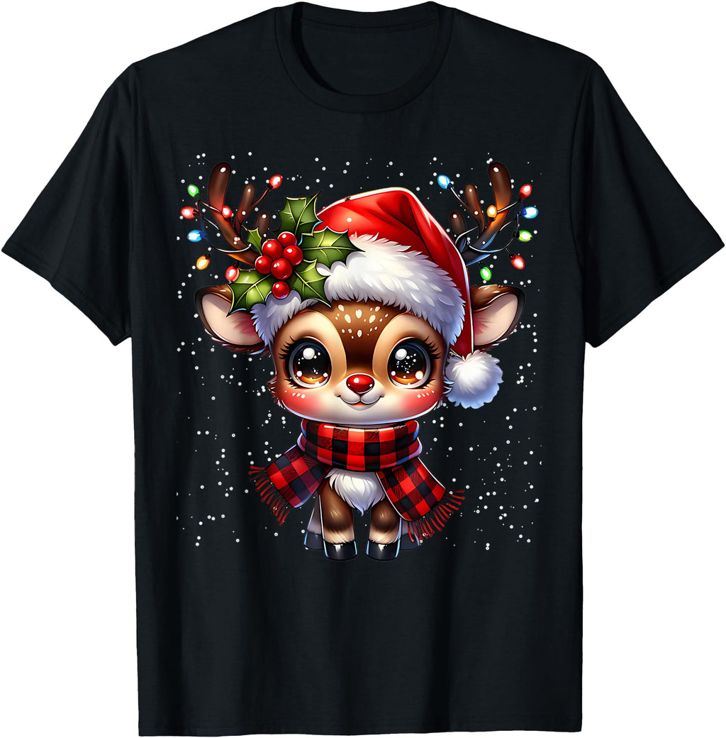 Handcrafted Merry Reindeer Family T-Shirt - Aesthetic Graphic Men Women - T-Shirt, Sweatshirt, Hoodie