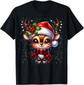 Handcrafted Merry Reindeer Family T-Shirt - Aesthetic Graphic Men Women - T-Shirt, Sweatshirt, Hoodie