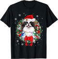 Japanese Chin Wreath Decoration Pajamas Hoodie - Unique Graphic Men Women - T-Shirt, Sweatshirt, Hoodie