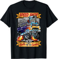 Speed Shop Hotrod Muscle Car Sweatshirt - Fun Novelty Design Unisex - T-Shirt, Sweatshirt, Hoodie