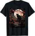 Kawaii Japanese Anime Cat T T-Shirt - Graphic Print for Adults - T-Shirt, Sweatshirt, Hoodie