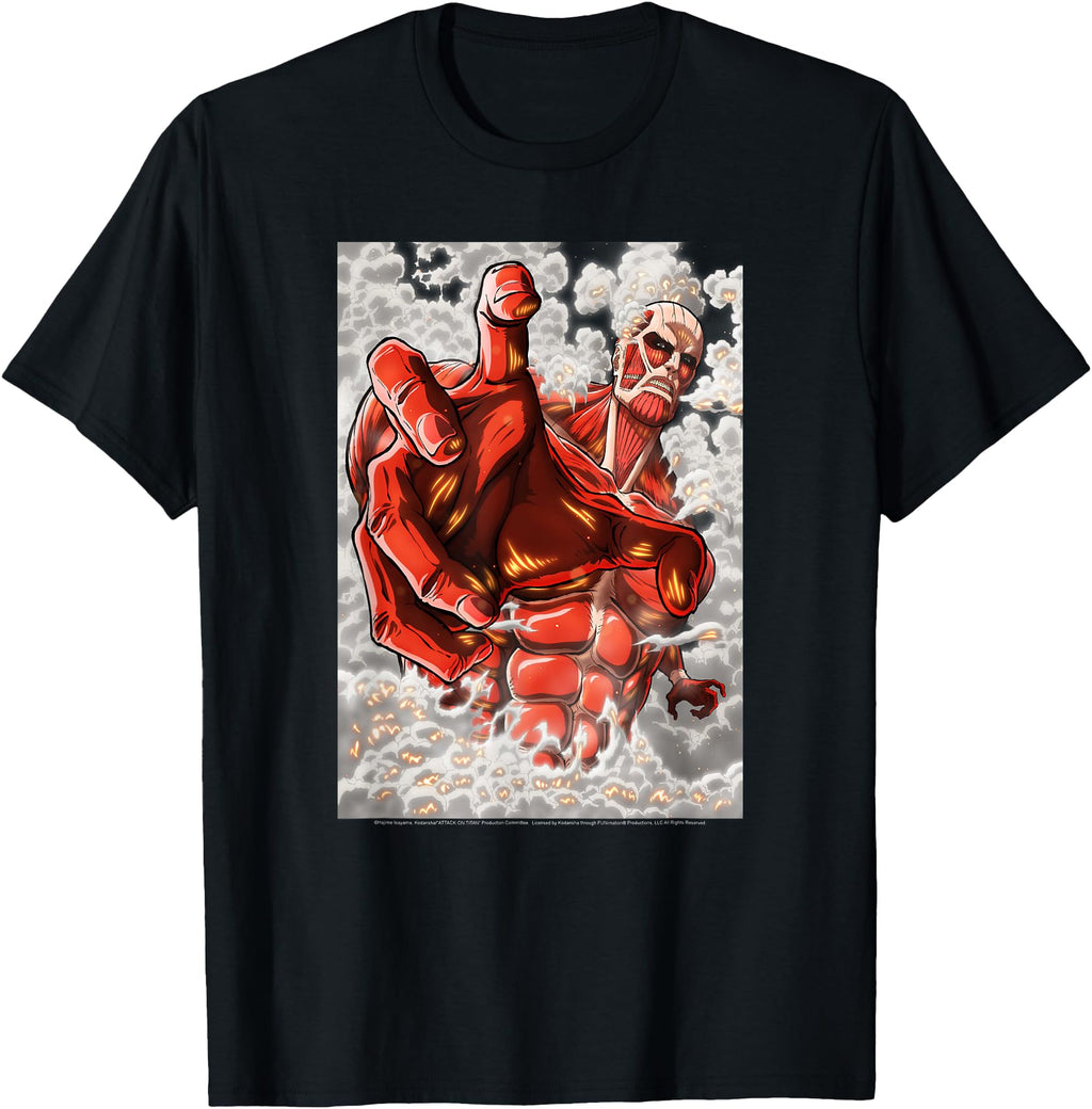 Authentic Attack Titan Season 2 T-Shirt - Trendy Graphic for Adults - T-Shirt, Sweatshirt, Hoodie