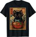Handcrafted Kawaii Gamer Cat T-Shirt - Casual Everyday Wear for Adults - T-Shirt, Sweatshirt, Hoodie