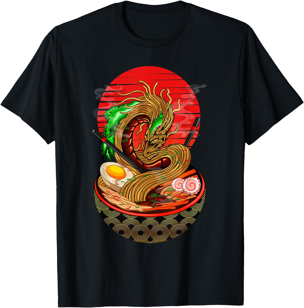 Kawaii Ramen T Japanese Asian Noodles T-Shirt - Trendy Graphic Unisex - T-Shirt, Sweatshirt, Hoodie