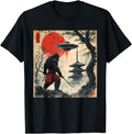 Authentic Samurai Bigfoot Japanese T-Shirt - Aesthetic Graphic for Adults - T-Shirt, Sweatshirt, Hoodie