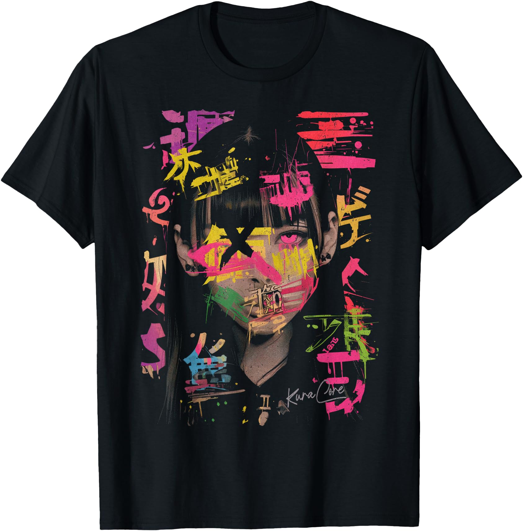 Exclusive Japanese Streetwear Cyberpunk T-Shirt - Trendy Graphic Unisex - T-Shirt, Sweatshirt, Hoodie