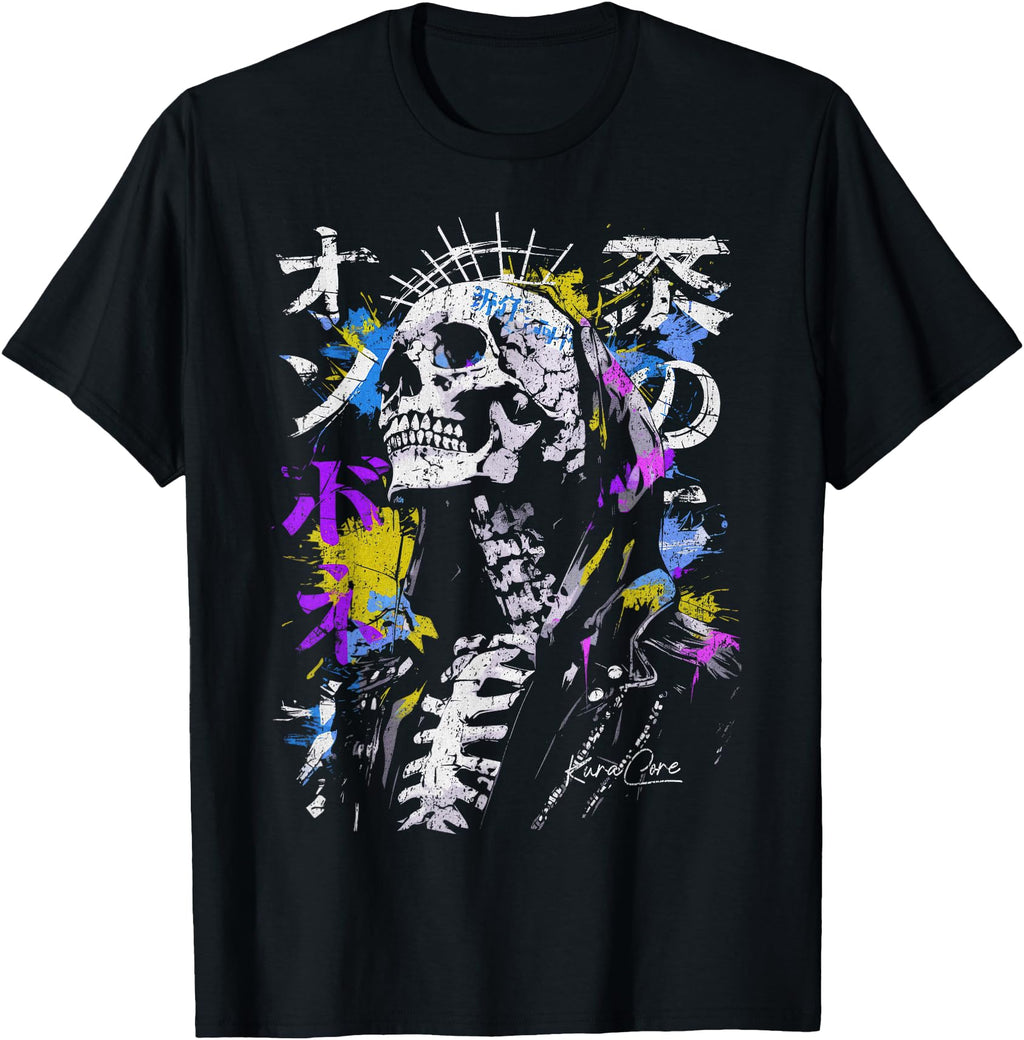 Original Japanese Streetwear Cyberpunk Hoodie - Custom Art Print Unisex - T-Shirt, Sweatshirt, Hoodie