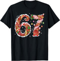 Six Seven 67 Meme Santa 6 7 Meme Rare T-Shirt - Casual Everyday Wear Unisex - T-Shirt, Sweatshirt, Hoodie