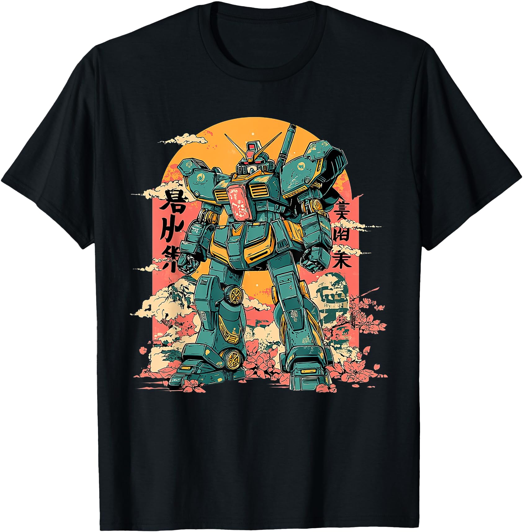 Authentic Japanese Mecha Anime Robot T-Shirt - Unique Graphic Unisex - T-Shirt, Sweatshirt, Hoodie